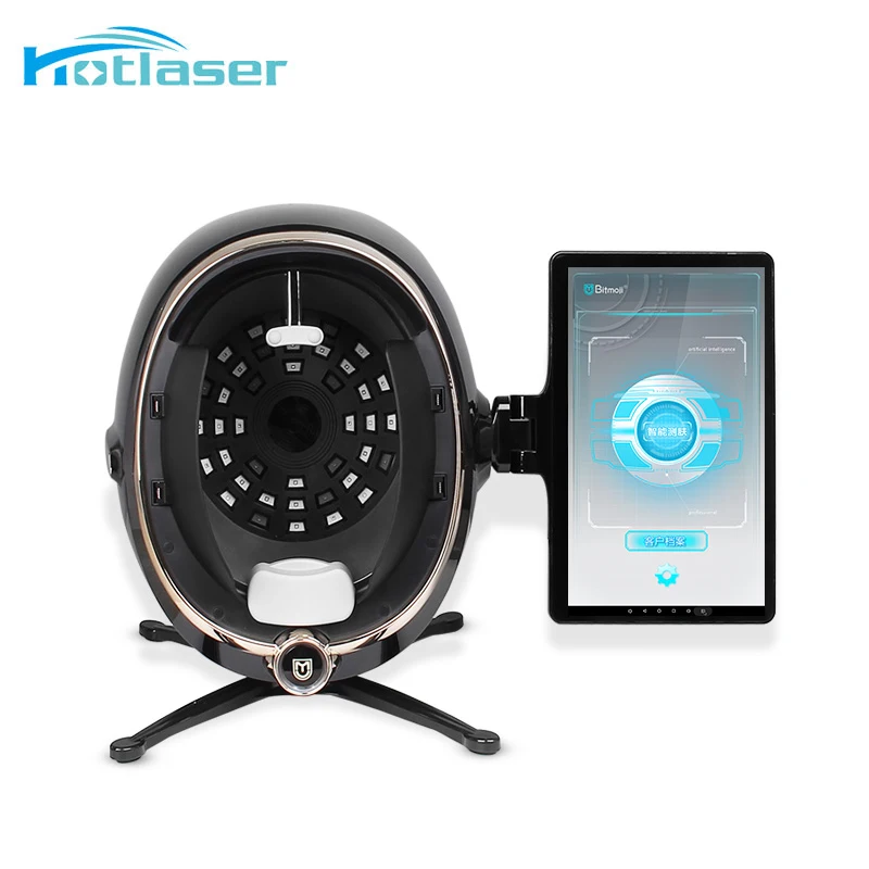 Korea Beauty Machine 3D 21.5 Inch Screen Skin Analyzer Machine Facial Skin Scanner Esthetician Equipment for Dermatology