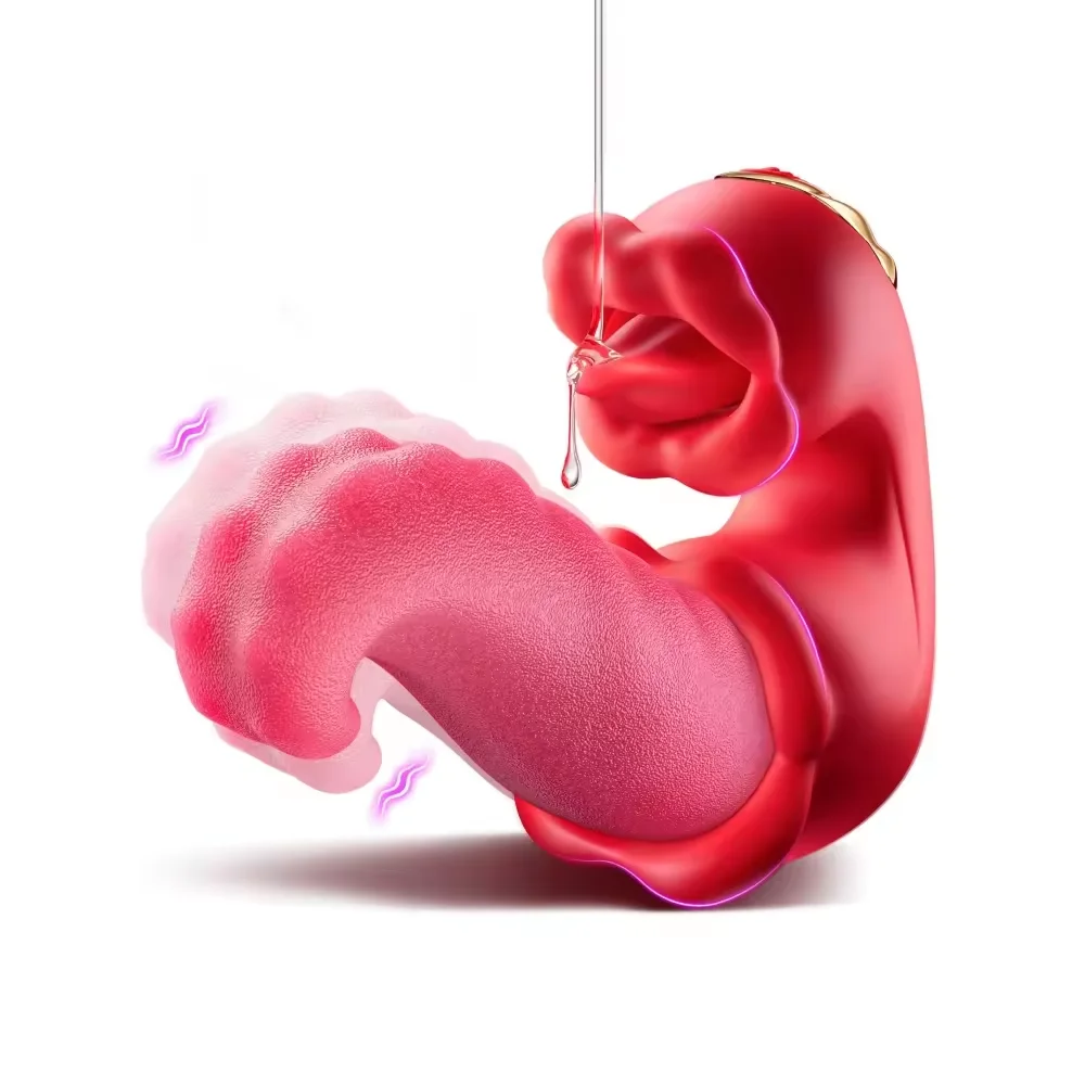 AIZHILAN Artificial tongue like Vibrator is equipped with powerful swinging and licking feature to tease clitoris selling hotly