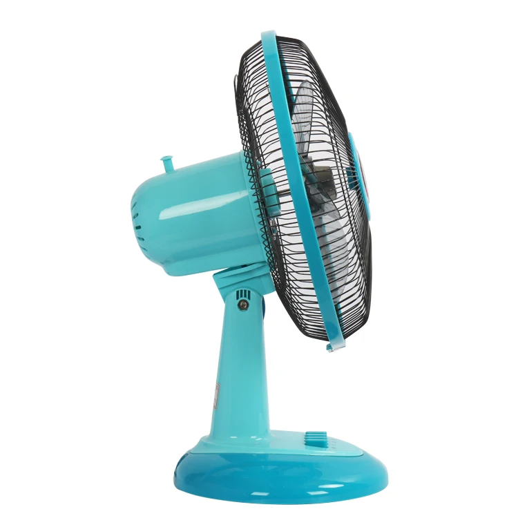 30cm Electrical Plastic silent desk fan 12 inch oscillation rotary switch control office  table fan