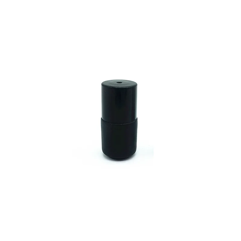 Free sample 5ml 7ml 9ml 10ml 11ml 13ml 14ml 15ml frosted matte black empty glass uv gel nail polish bottle with brush