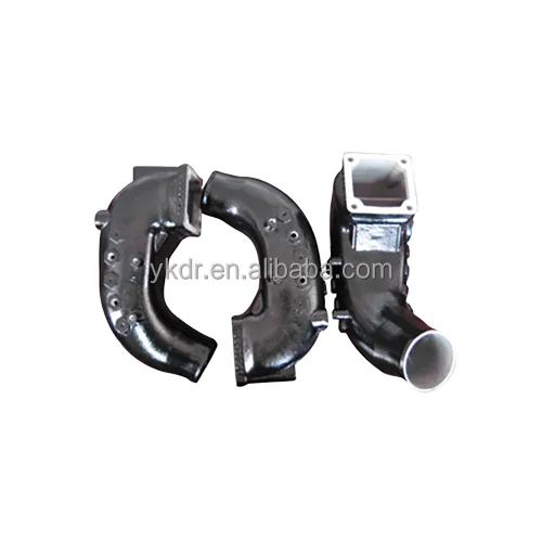aluminum gravity casting Professional foundry supply OEM sand cast intercooler tank and intake manifold