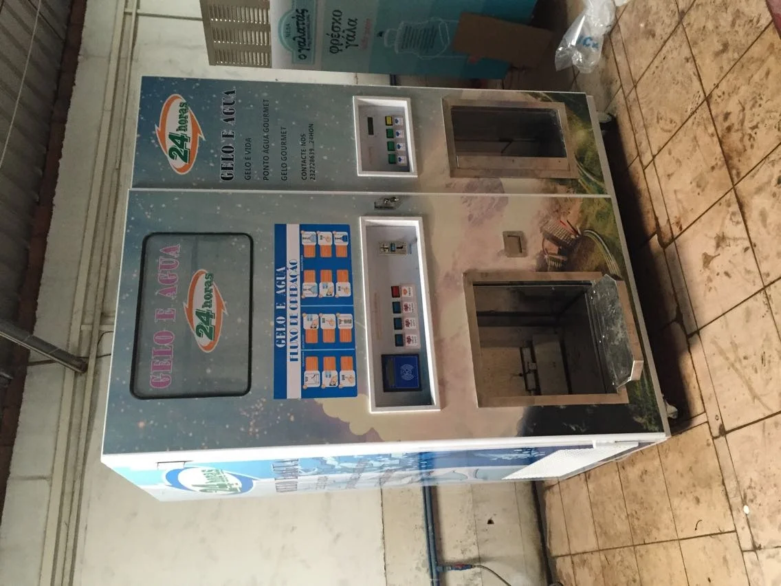 Double Use Water Dispenser Ice Maker Vending Machine