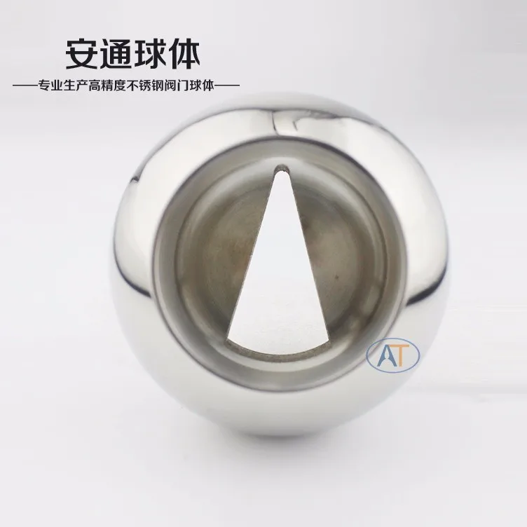 
2019 wholesale polished floating steel trunnion 30degree v port valve ball 