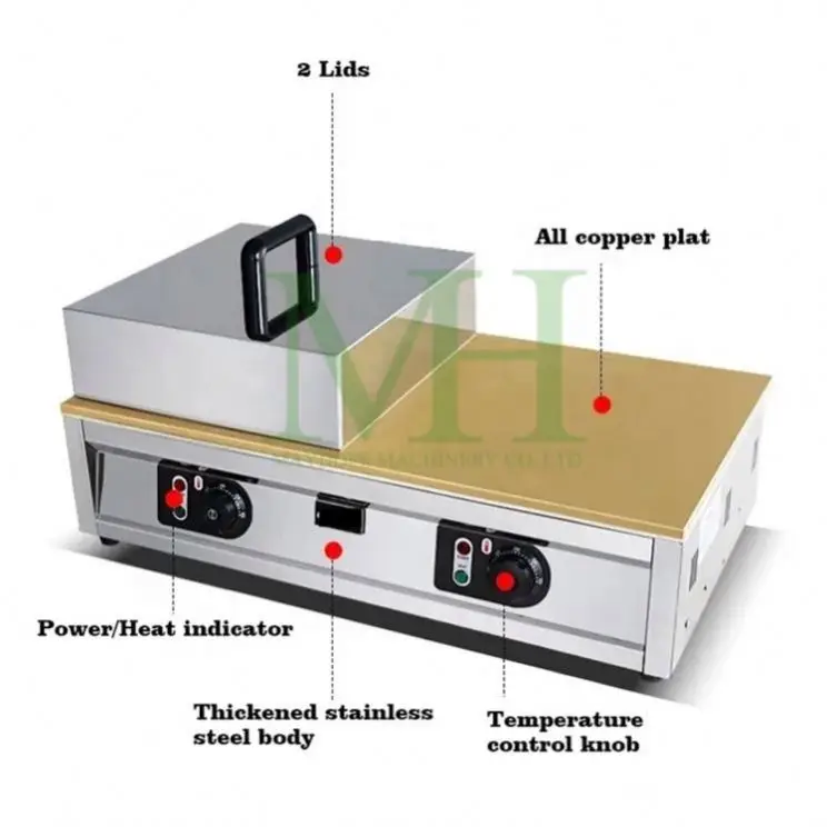 Stainless steel barbecue meat maker souvlaki automatic skewer machine