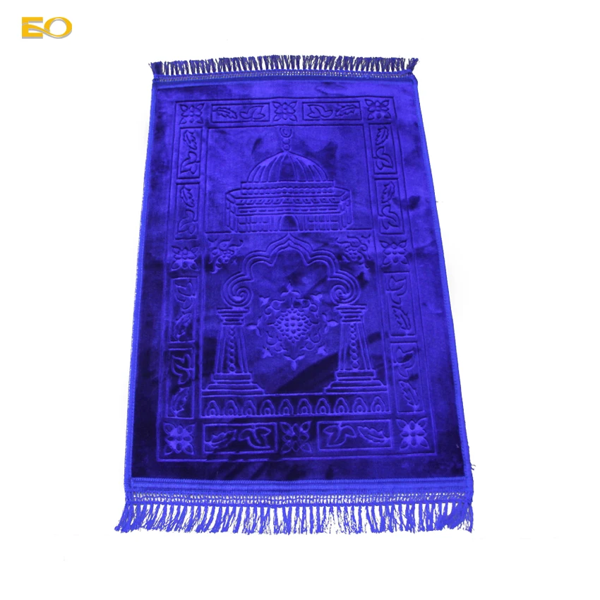 Anti Slip Rug Soft Silky Smooth Synthetic Carpet for Bedroom Shaggy Carpet Exquisite Portable Mosque Rug High Quality Customized