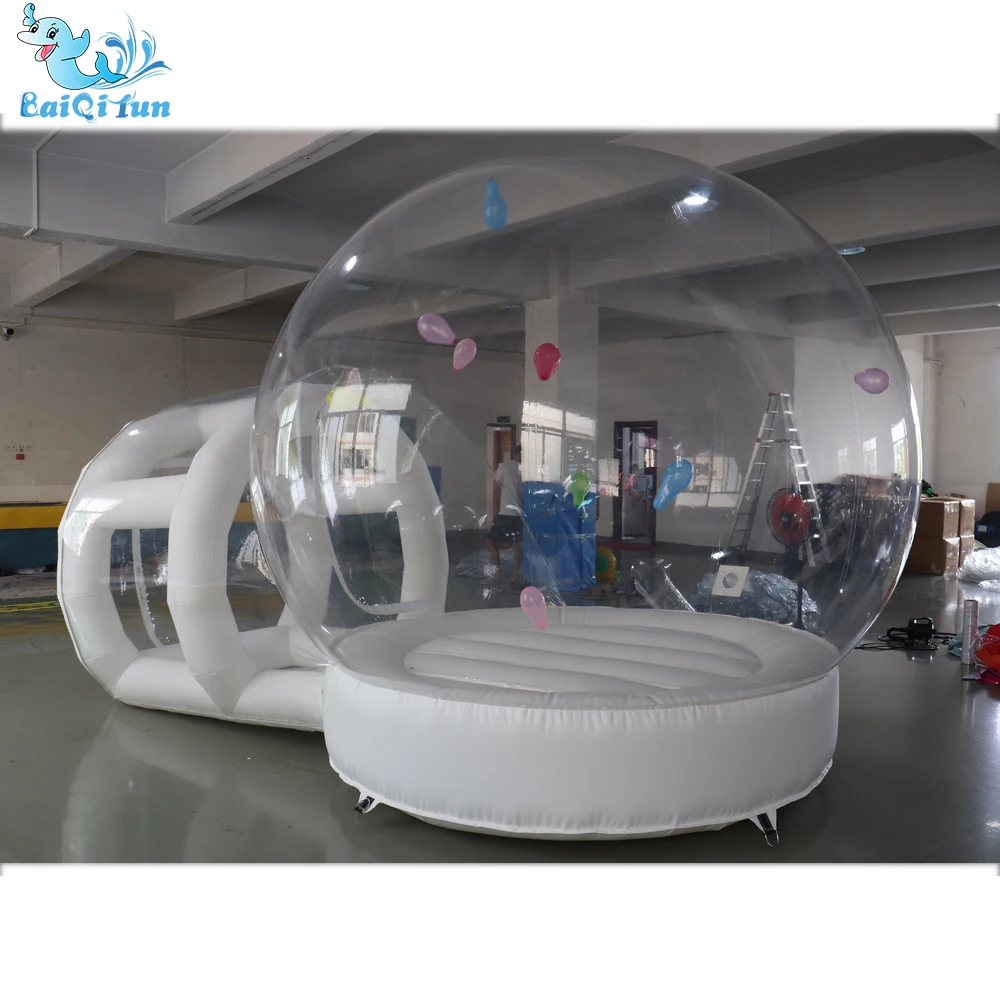 Trending Hot Products Snow Globe Bubble House Inflatable Casa De Burbujas Transparente Balloon Bubble House Inflatable