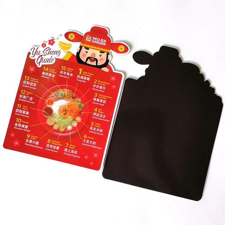 Factory Printing Postcard Refrigerator Magnets Sticker Magnetic Words Business Card Fridge Magnet