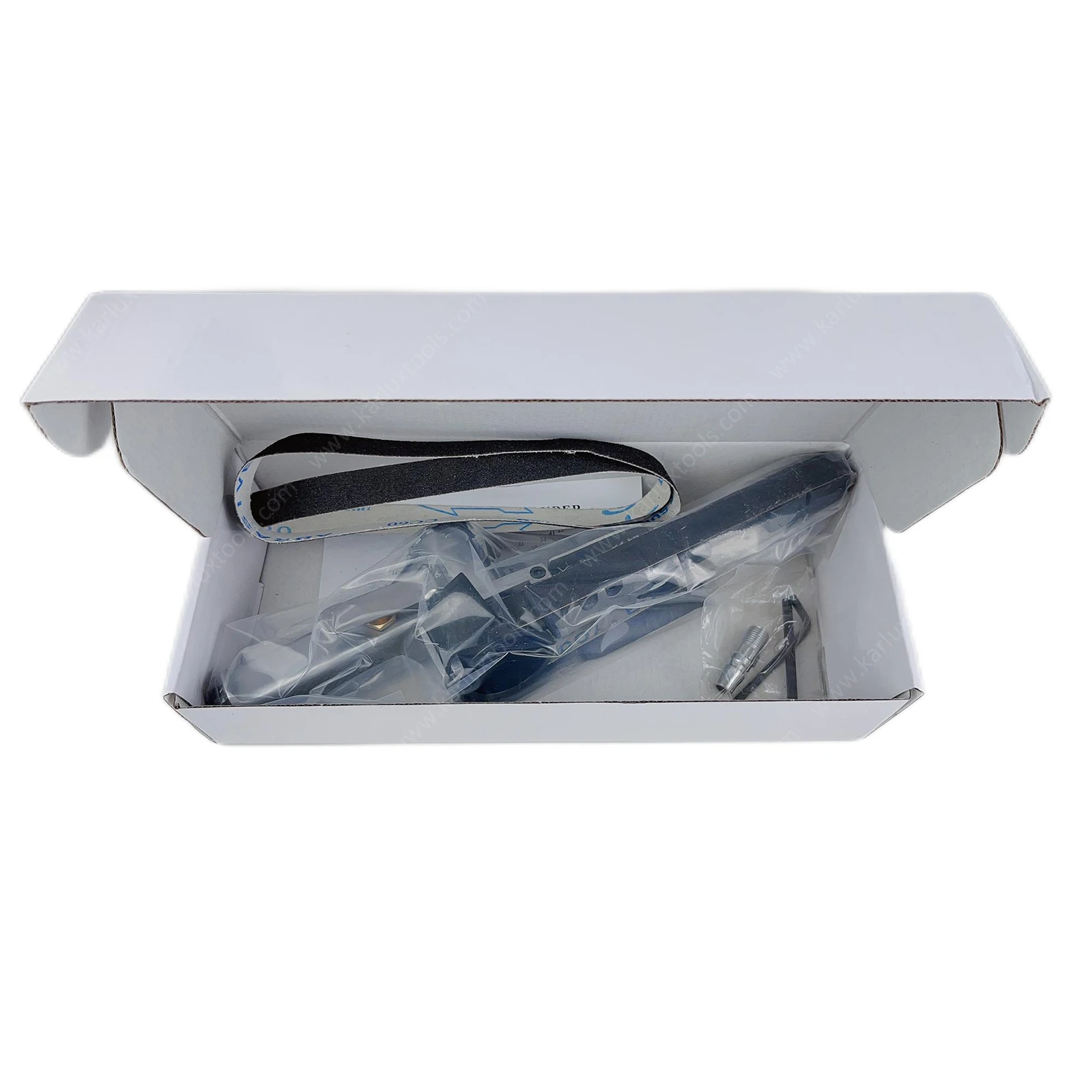 520 x 20mm Wide Air Finger Belt Sander Power File Detail Sanding 1/4 Air Belt Sander 360 Rotation for Grinding Welding