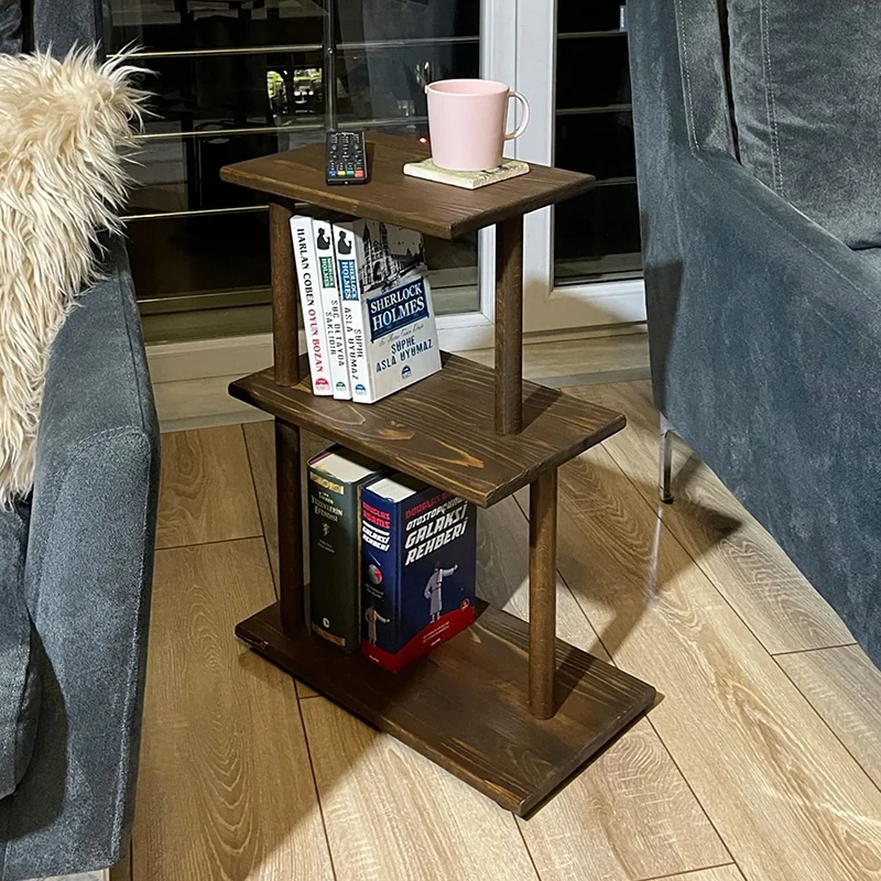 Wooden sofa storage rack, bookshelf, living room storage rack,Customized furniture manufacturer,OEM/ODM