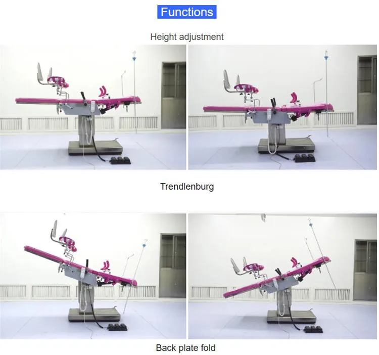surgical operation room table