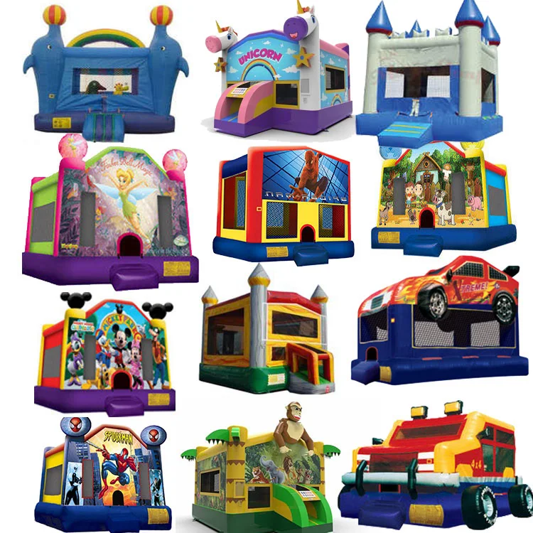 Small Trampoline Zhengzhou Arch Blower Support Birthday Child Indoor Inflatable Castles