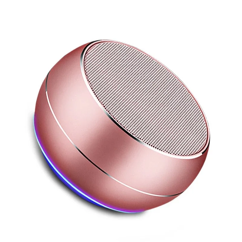 Популярный, лидер продаж, перезаряжаемый портативный беспроводной круглый динамик