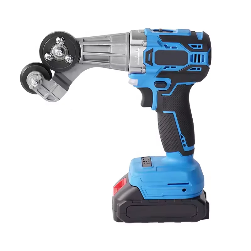 Lithium Iron Sheet Scissors Stainless Steel Aluminum Plate Electric Scissors Metal Handheld Iron Sheet Cutter Power Tools Set