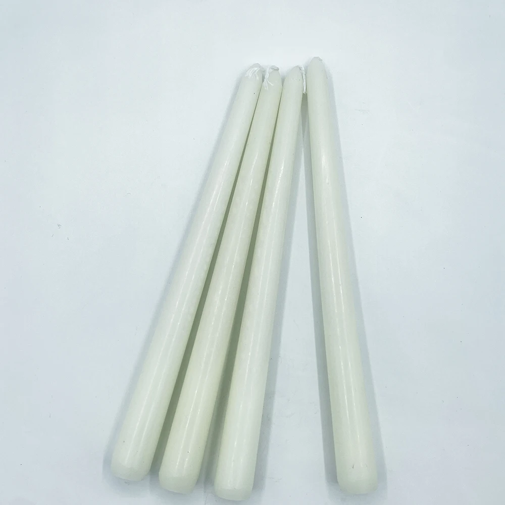 Taper Candles 10 inch Unscented Drippless Paraffin Wax candle with Cotton Wicks for Burning 8 Hours Time