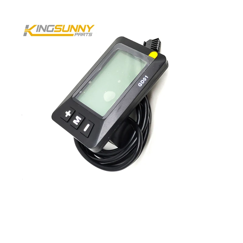 King Sunny 24V 36V 48V SM Interface Digital GD01 Instrument LCD Display For Ebike Parts Electric Bicycle Accessory