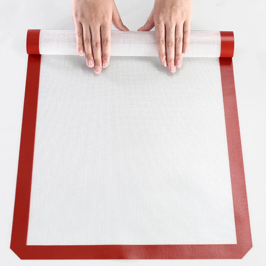 Customized Design Eco-friendly Non-Stick Grill Liners Extra Large Silicone Pastry Oven Baking Mat
