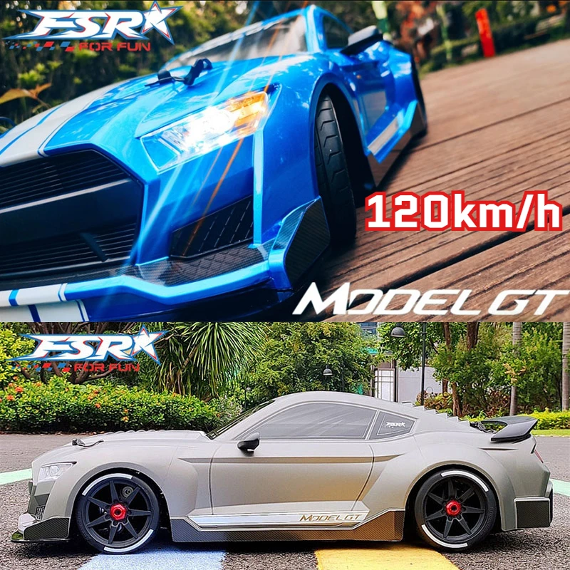 Новый FSR Mustang GT имитация плоского ходового ПК корпус автомобиля готовый продукт с подсветкой автомобильные аксессуары