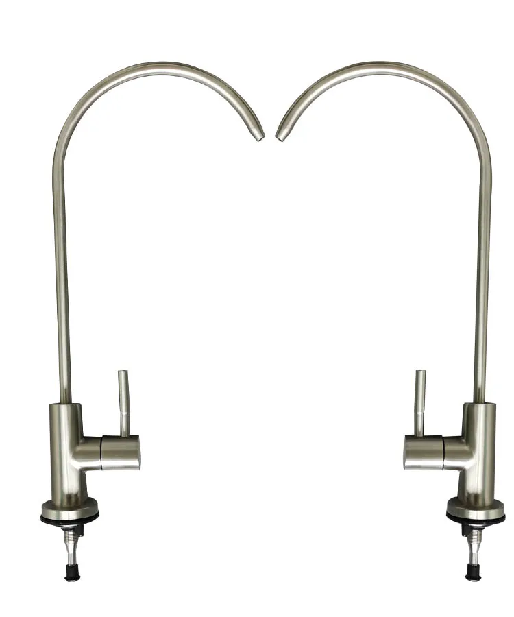 Stainless steel 304 small bend faucet for household water purifier commercial water purifier fittings faucet