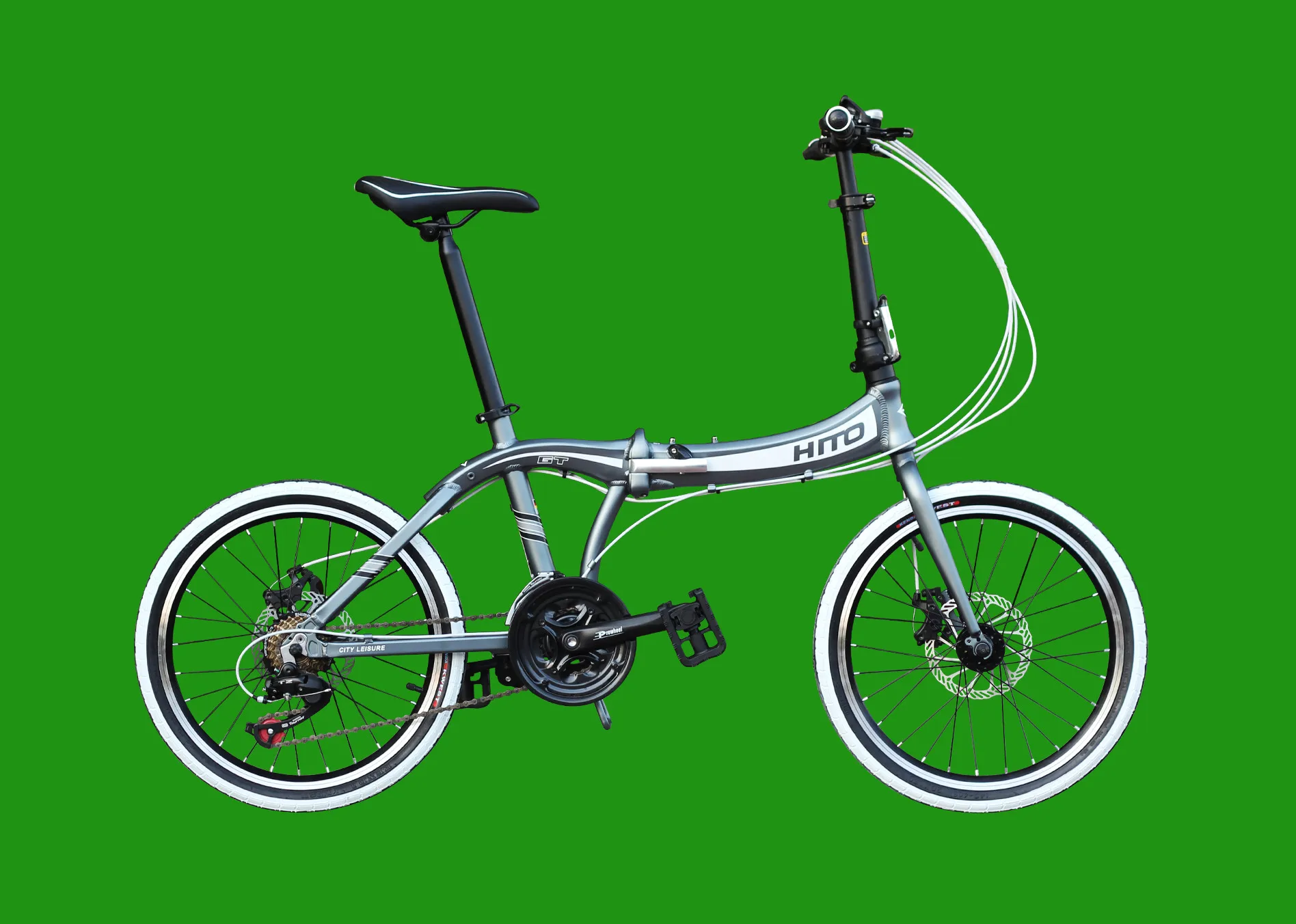 
bicycles use for men and women GT folding bicycles wholesale 20-inch , mountain bikes, 7-speed 