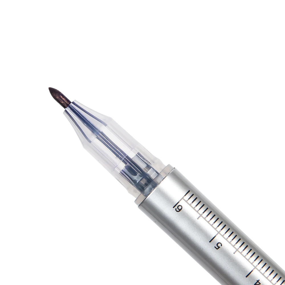 CE Certified White Ink Skin Marker Pen Disposable Surgical Tattoo for Microblading round Shape Permanent Feature Medical Use