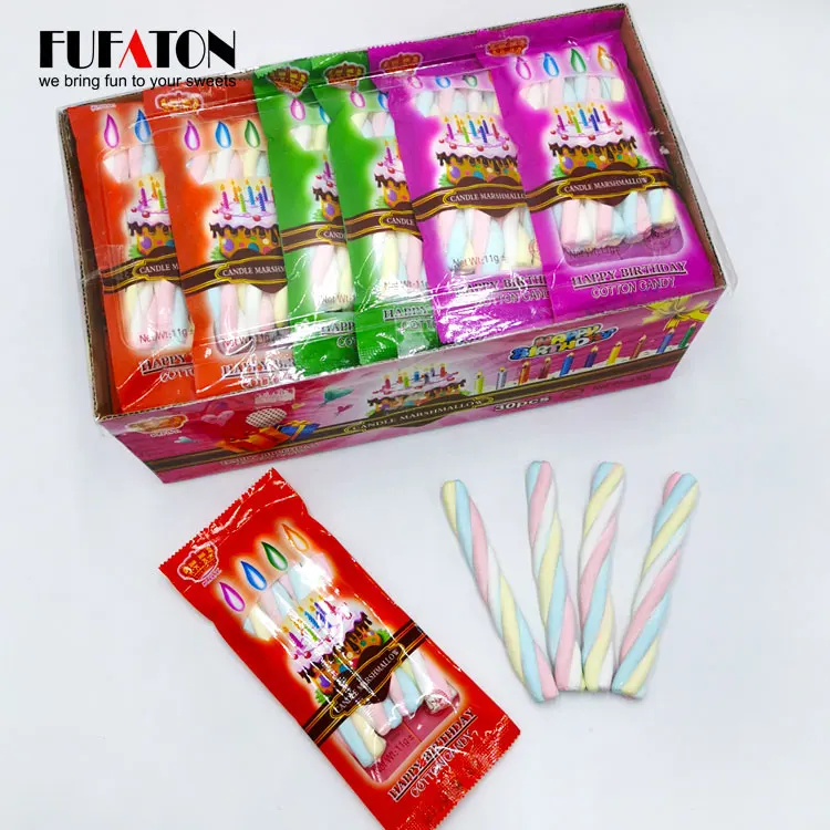 Fruit flavored noodle shaped beef gelatin fish gelatin marshmallow candy