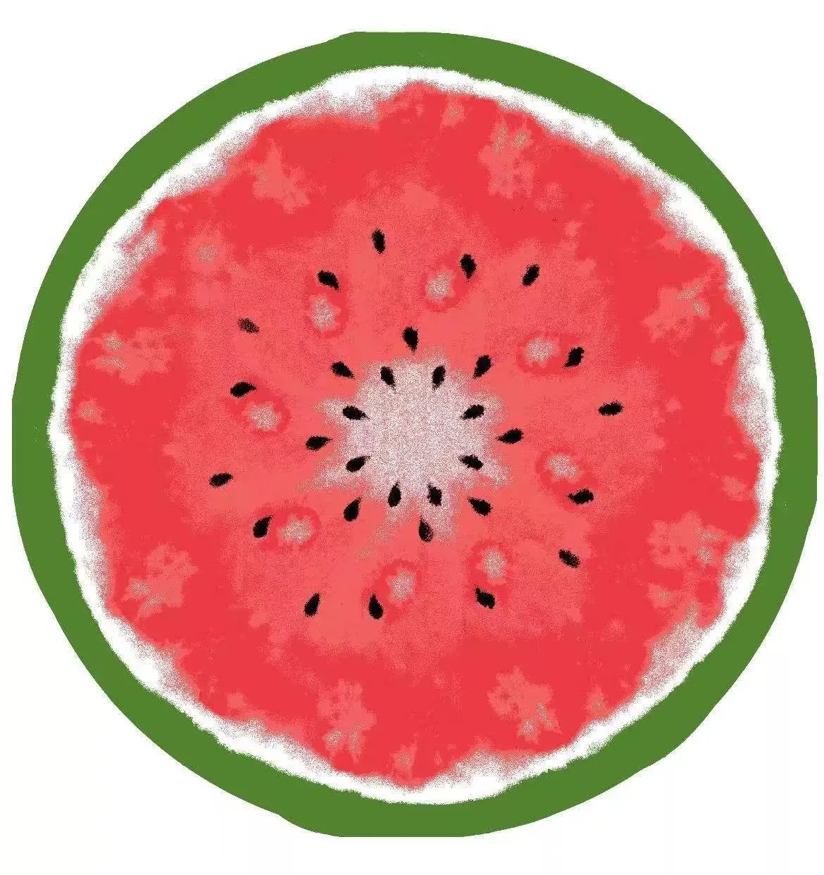 Round  Microfiber terry beach towel  Digital printing patterns  With Customized pictures.