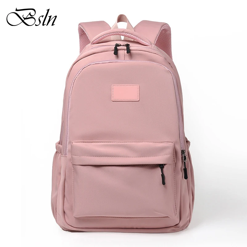 Aesthetic Cute Backpack for School Kids Bookbags Student Black Backpacks for Teen Girls Preppy Casual Middle School Bag