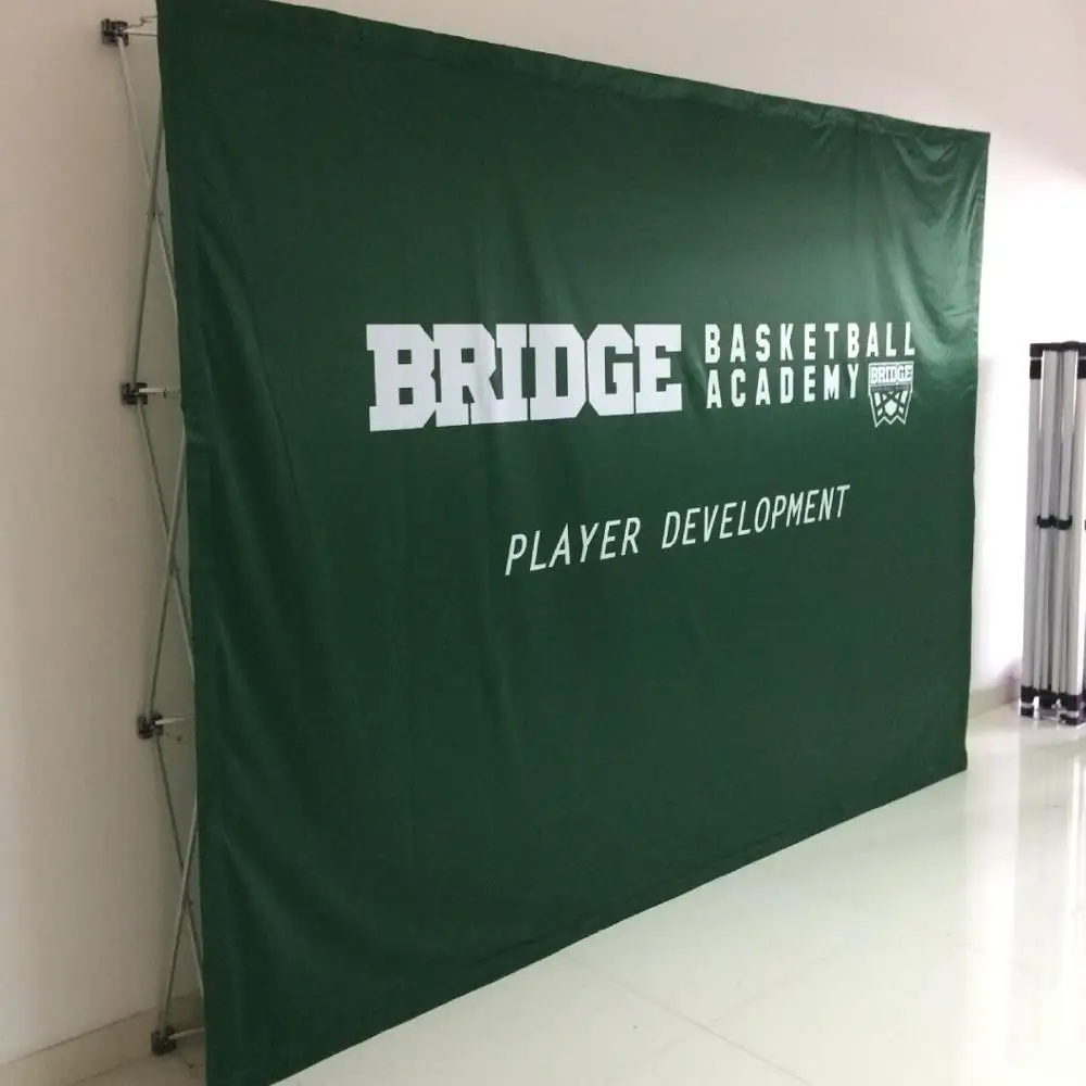 aluminium material popup display stand portable pop up stand popup banner