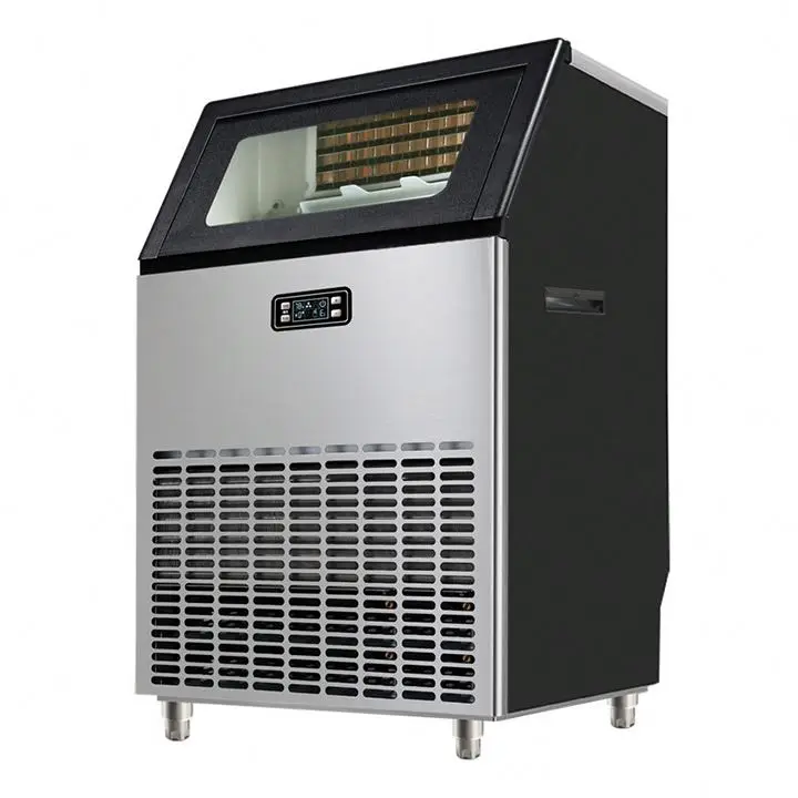 Tete Generator Ice Crusing Maxbine Kti Plant Parts Fliking Machine Chantilly Powder Waterspray Maker Cube 1200Kg Self Service