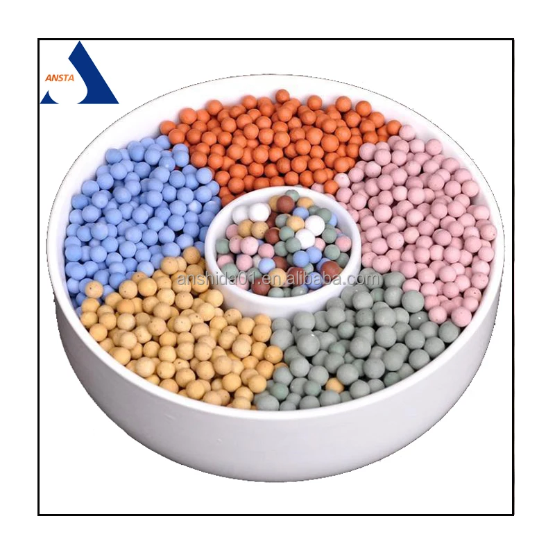 Color Ceramic Balls Colorful Solid Balls  Hard Clay Balls