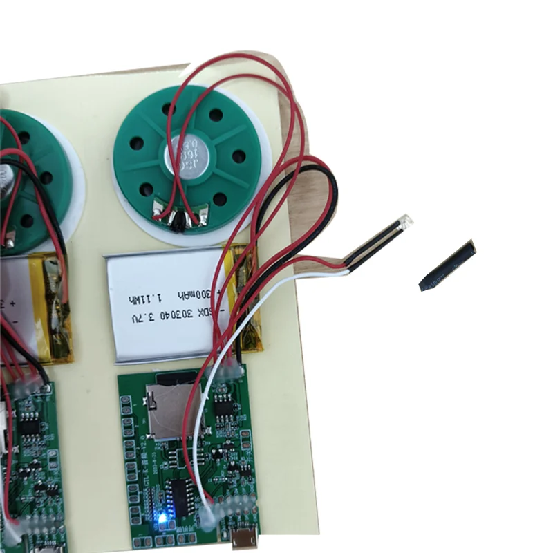 DIY Recordable Music Module Button Control Voice Recording Ic Chip Greeting Card Sound Module