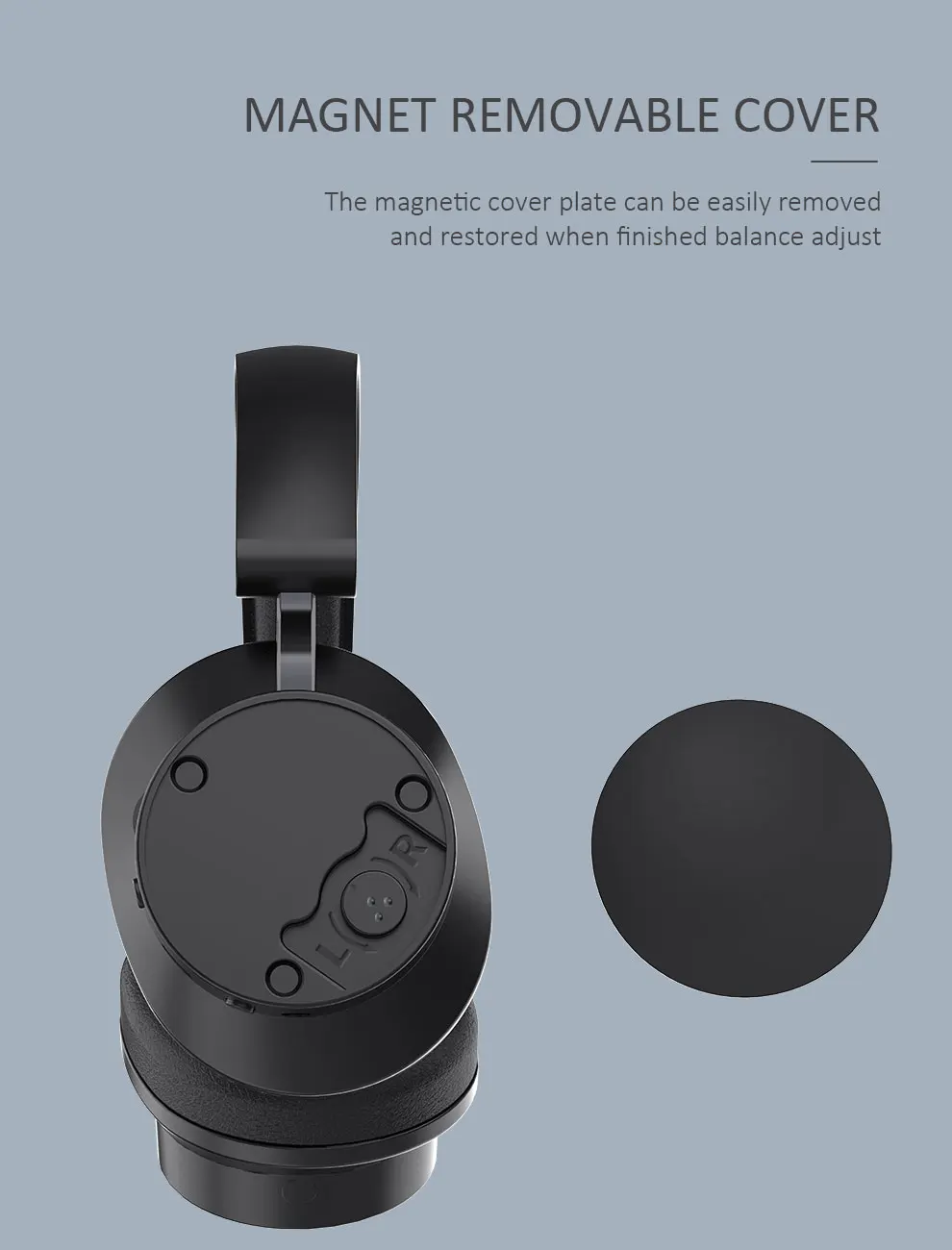 Wireless Over-Ear Headphones for TV Watching with Universally Compatible Transmitter & Charging Dock, 18hr Audio P