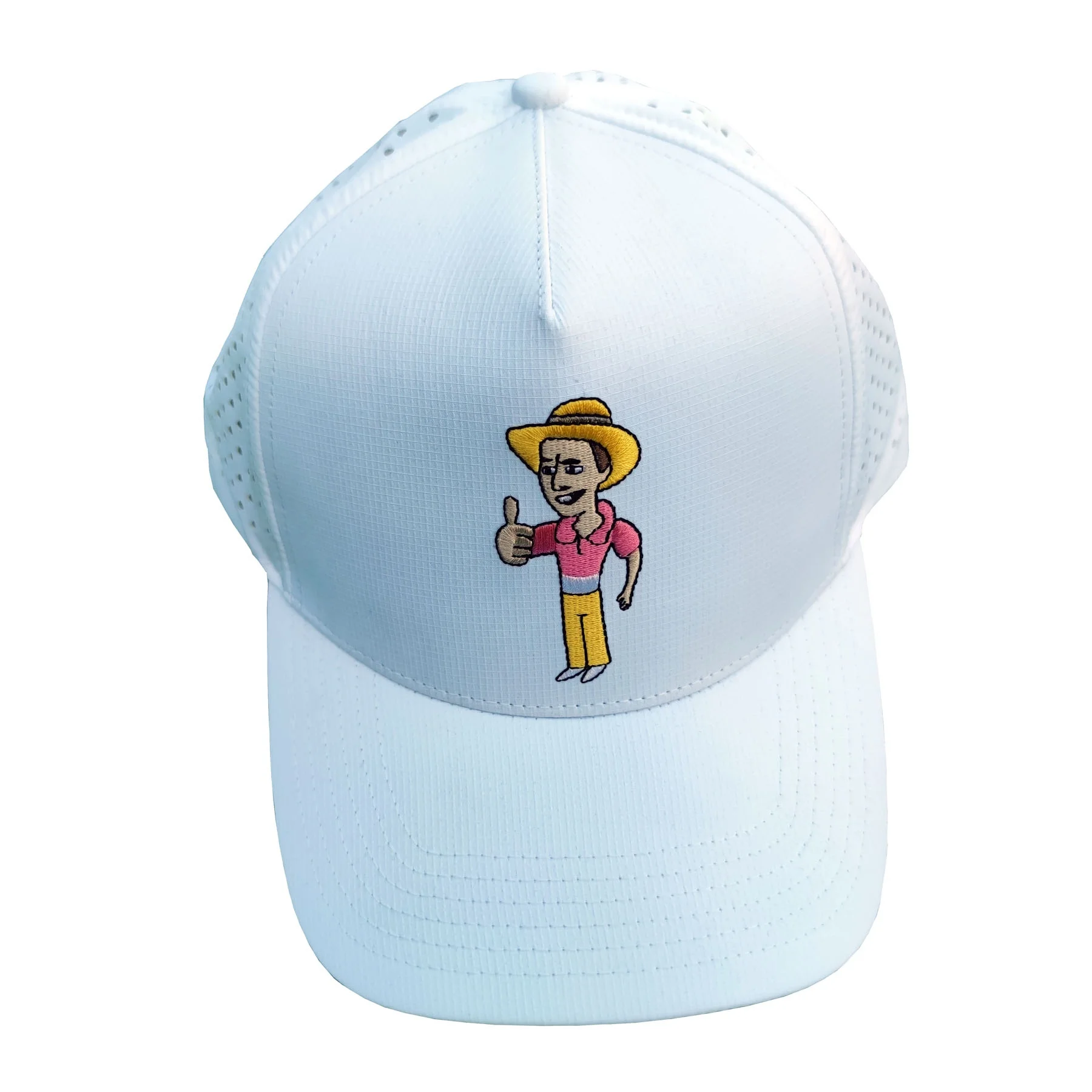 Custom Embroidery or Rubber Patch Logo Vintage 5 Panel Cotton with Rope Sport Baseball Golf Caps Snapback Hats