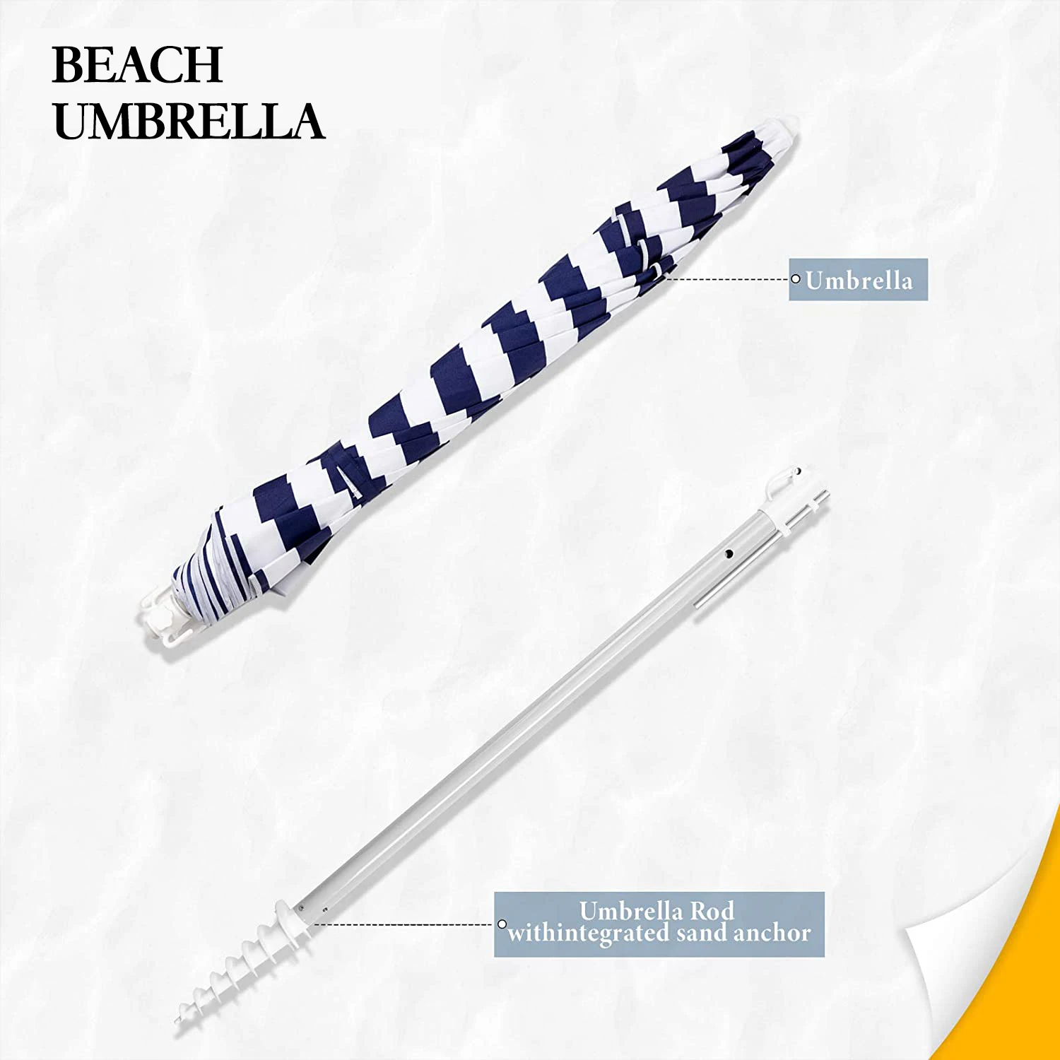 Уличный пляжный солнцезащитный зонт, Индивидуальный размер, цвет 180 см, 8 ребер, полиэфирная тафта, фабрика, OEM, пляжный зонт с наклоном