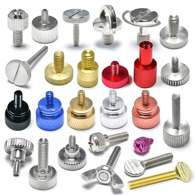 Wuxi Hanjie Supply Cheap Price Carbon Steel Phillips Cheese Head Thumb Screw Knurled