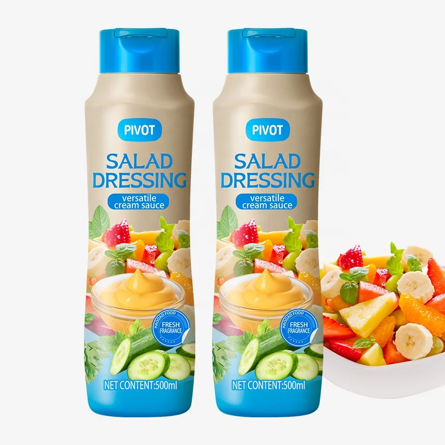 wholesale HDPE 537ml 18oz sauce squeeze bottle plastic empty ketchup salad and mustard packaging bottle