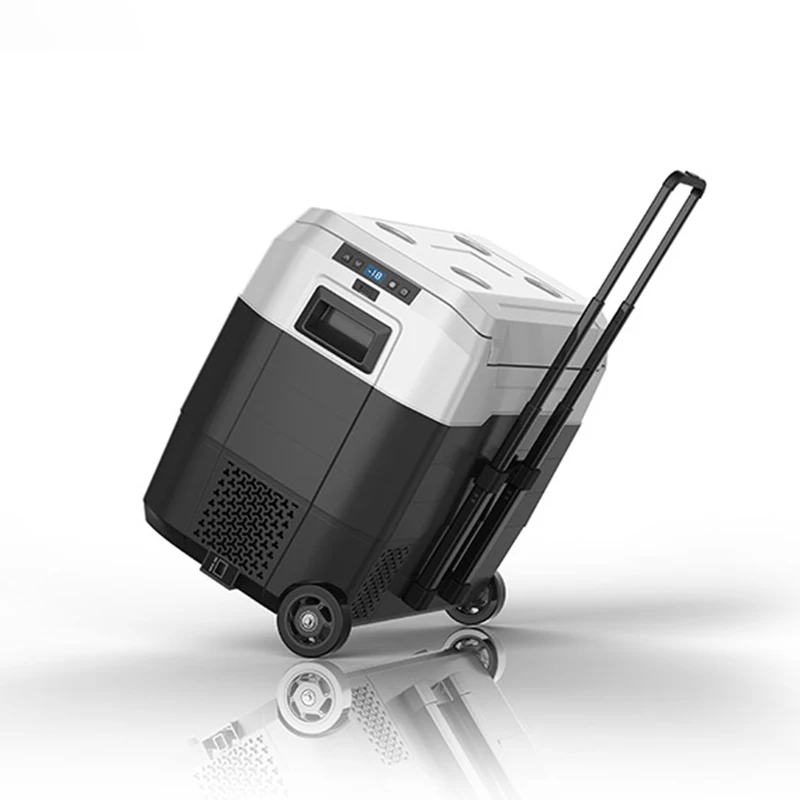 Автомобильный холодильник WAYCOOL ALG50 50L AC100 ~ 240 В ODM OEM со встроенным аккумулятором и сертификатами CE CB SAA для кемпинга