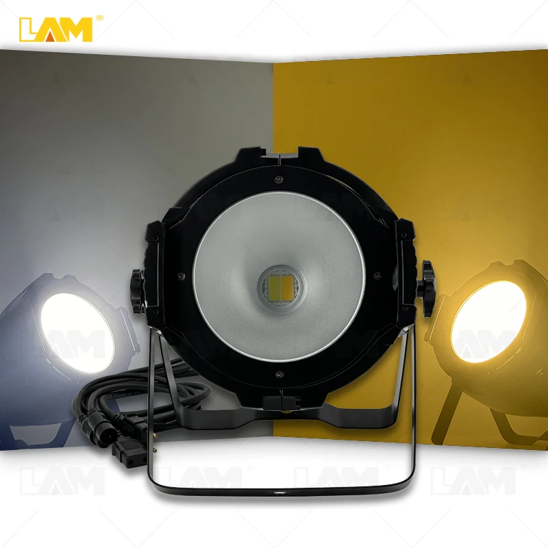 LAM 200W COB Blinder теплый белый холодный 2 в 1 студийный свет глаз Cob Белый с дверью сарая фоновый аудитории