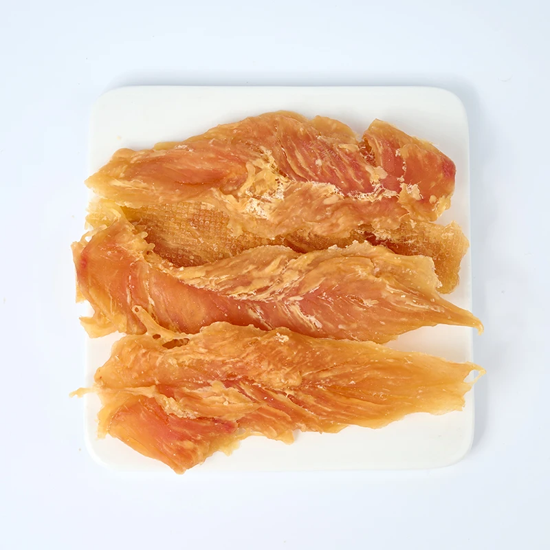 Оптовая продажа, полезные вкусные вяленые куриные закуски, еда для собак, жевательные лакомства с натуральным вкусом, сушеные домашние блюда, вяленые куриные лакомства для собак
