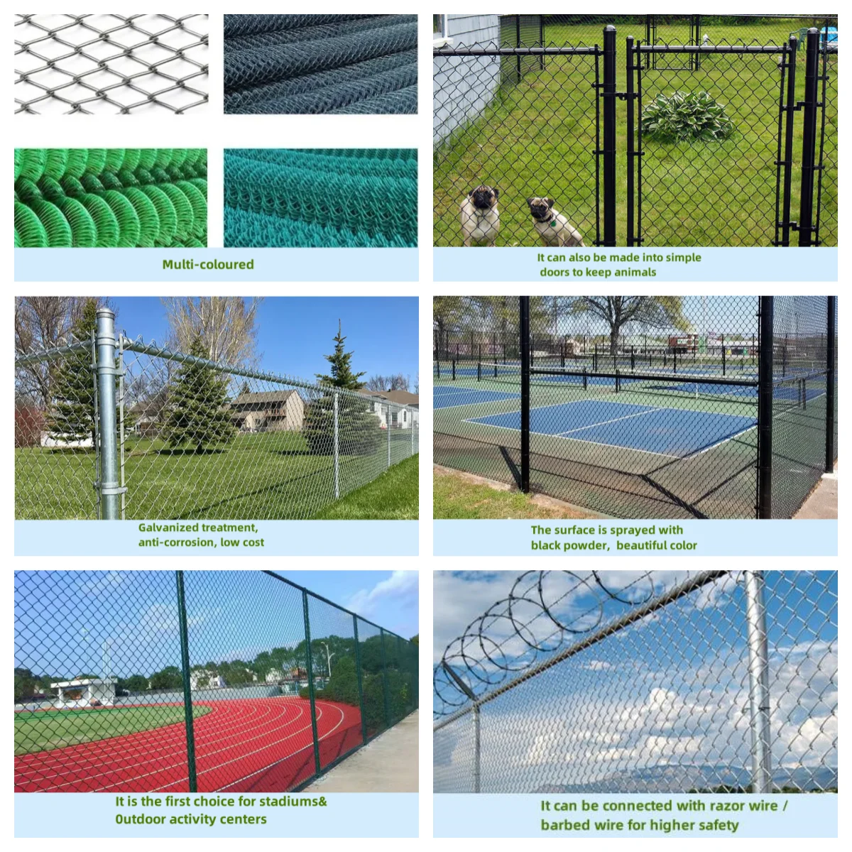 chain mesh advantages