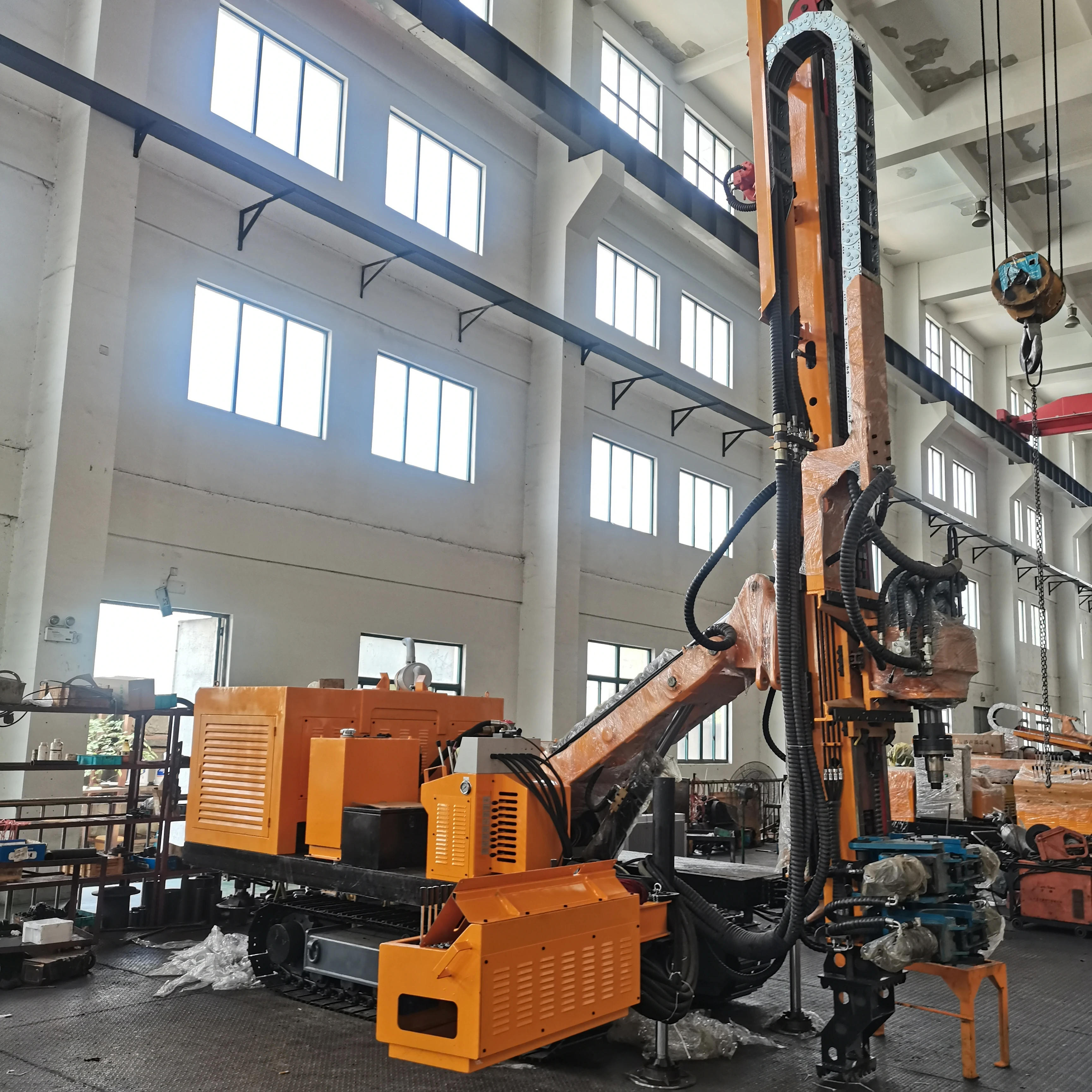 Copper Ore Drilling Machine 200 m Reverse Circulation Drilling Rig Gold Mining Portable Core Drill Rig