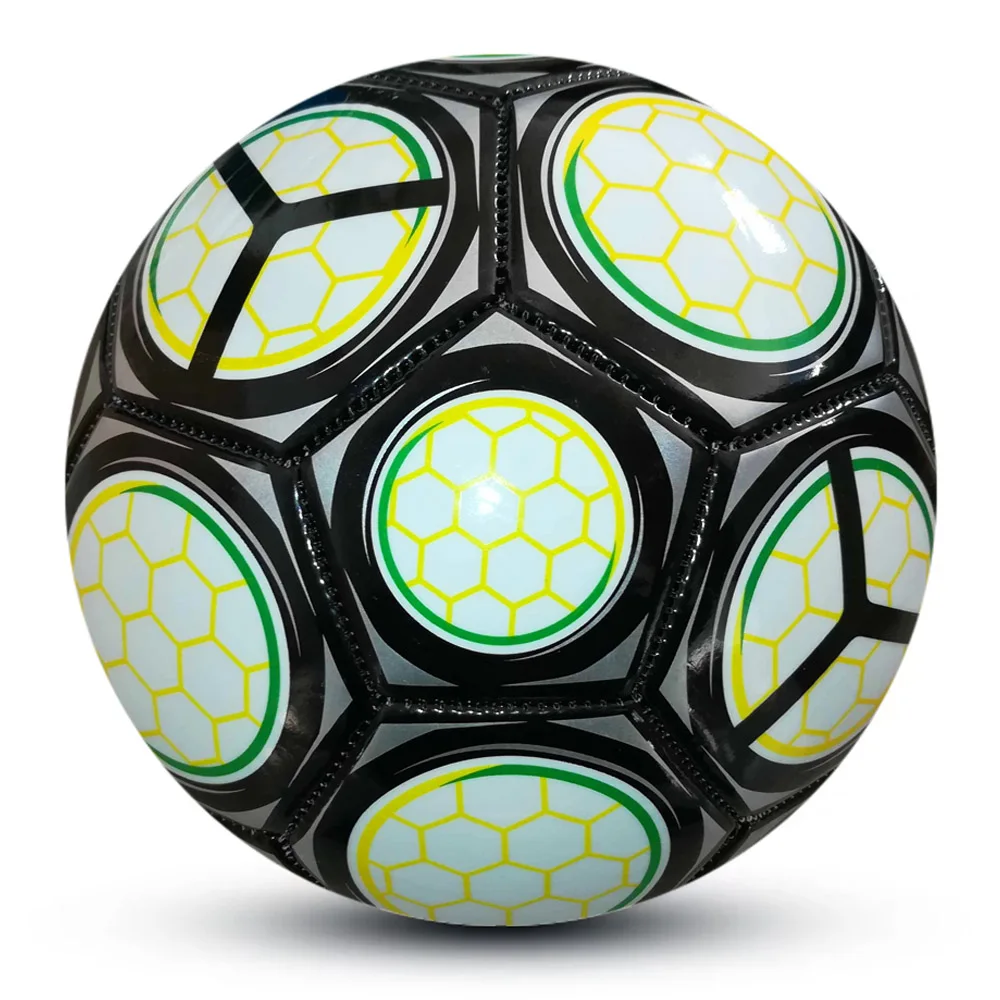 High Quality Logo-Printed PVC Soccer Ball Customized PU Material for Training Sports Outdoor Promotional Use