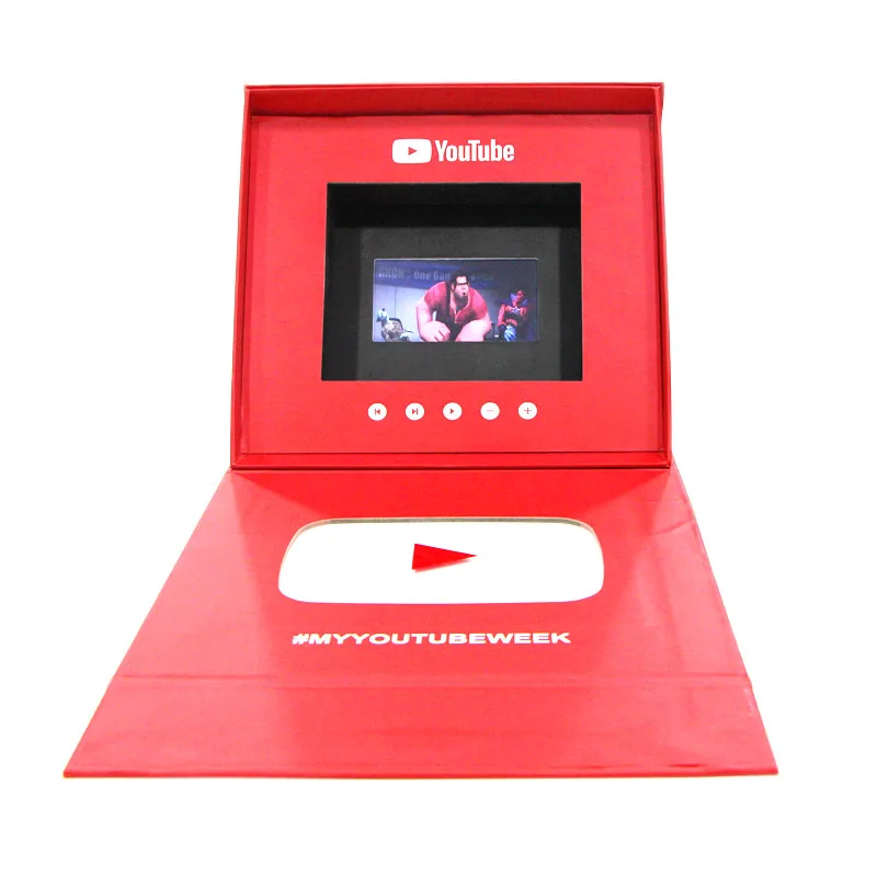 BBT LCD бизнес рекламная коробка видеоплеер