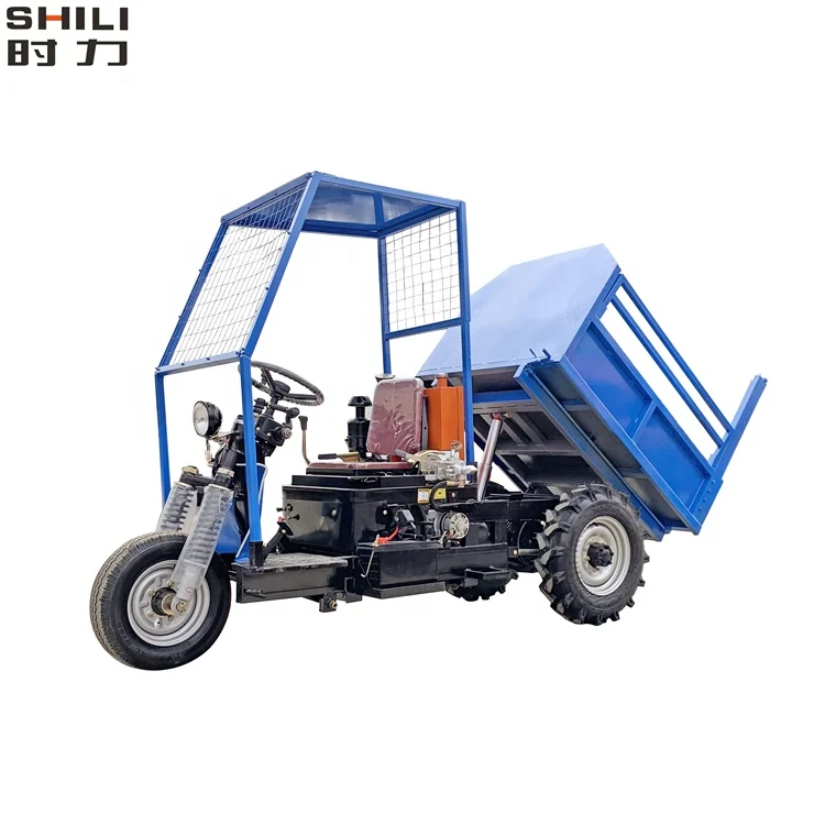 
SL Agricultura Diesel Dump Motor Tricycle For Cargo 