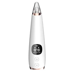 Hot selling Electronic visual pore cleaner blackhead remover vacuum Beauty Care Skin Scrubber Pimple Facial Cleaner