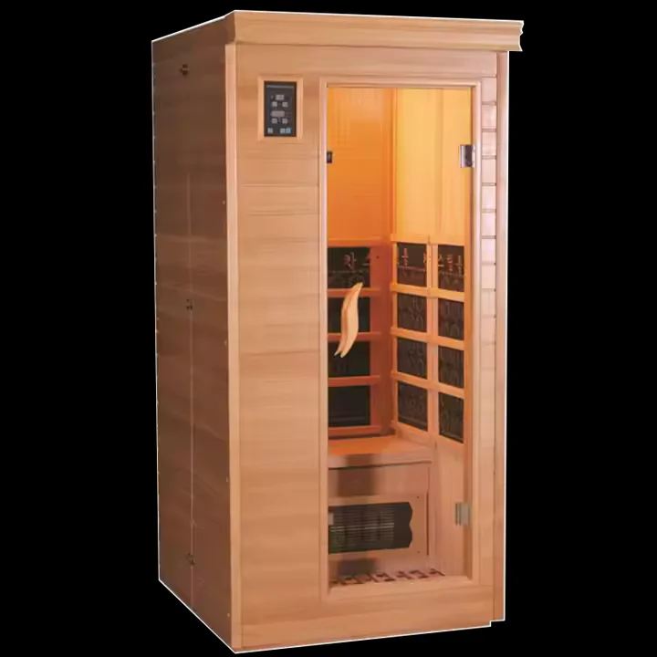 New Full Spectrum Infrared Vitality Sauna Rooms Portable Mini 2 Person Sauna Room