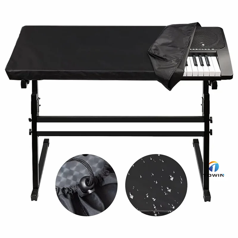 Wholesale High quality dust cloth fabric 88 keys digital electric piano cover for piano keyboard