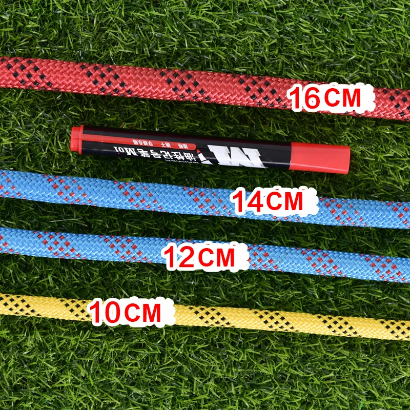50ft 100ft 200ft Gear Survival Emergency Rope Heavy duty 750lb Parachute Cord polyester rope Paracord Climbing Rope 10mm
