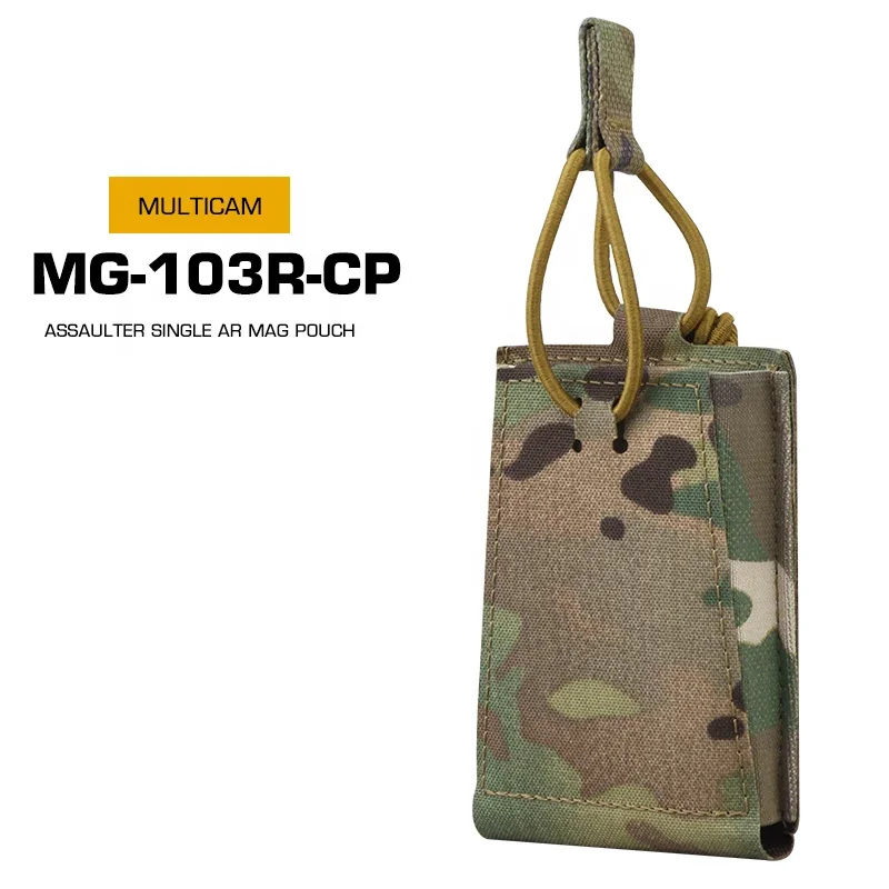 MOLLE Clip Belt Chest Gear Lightweight 7.62 Single Magazine Pouch
