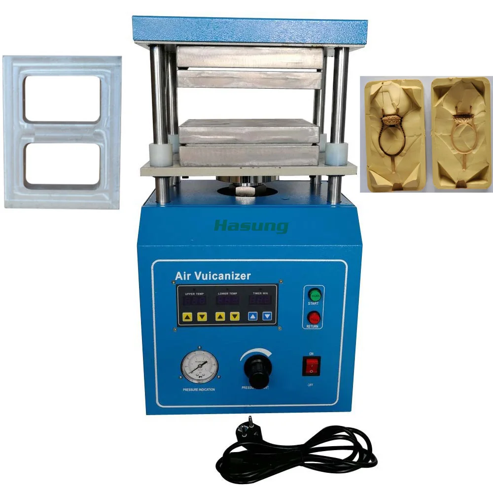 Hasung jewellery machine rubber vulcanizing press jewelry rubber air vulcanizer